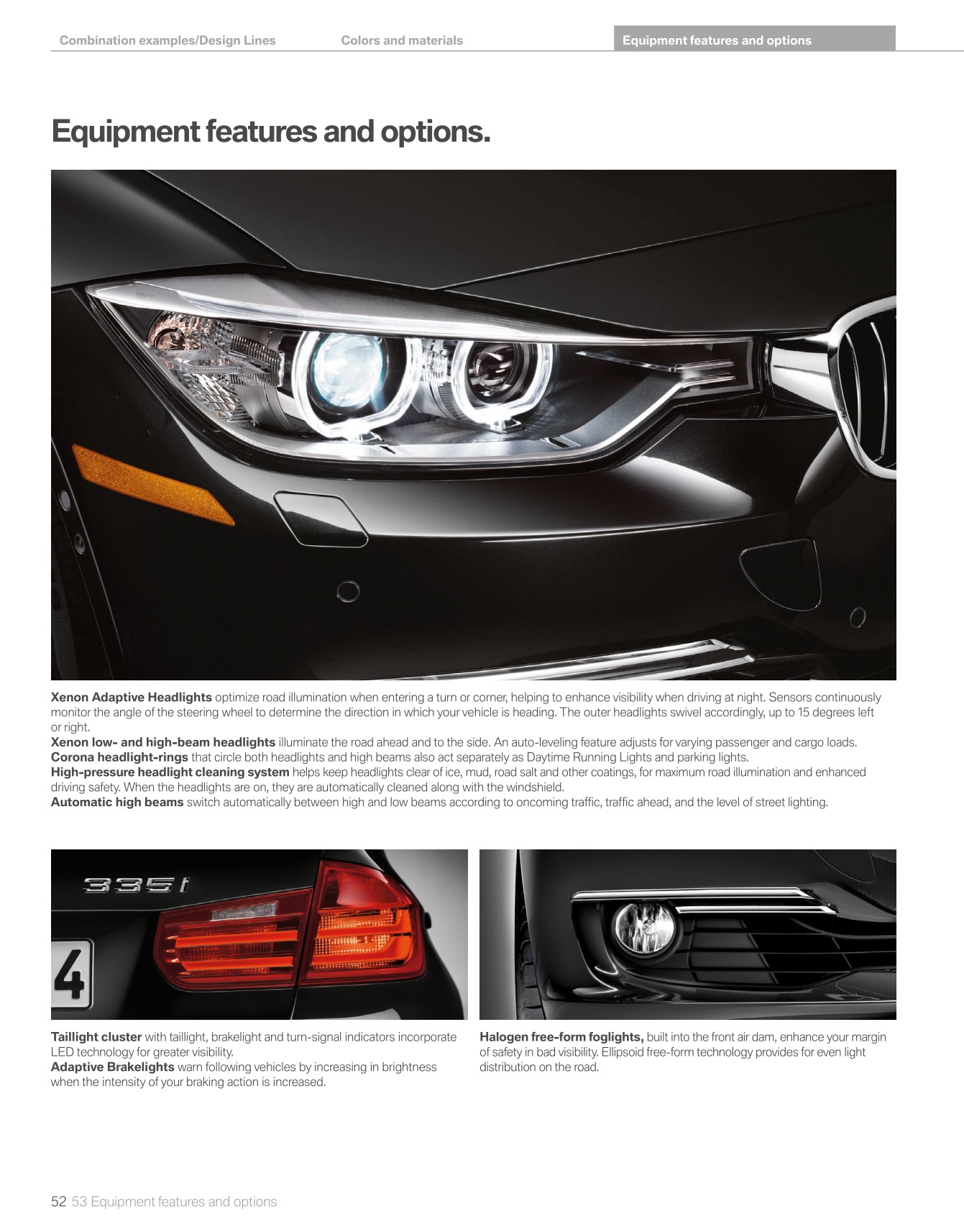 2015 BMW 3-Series Sedan Brochure Page 16